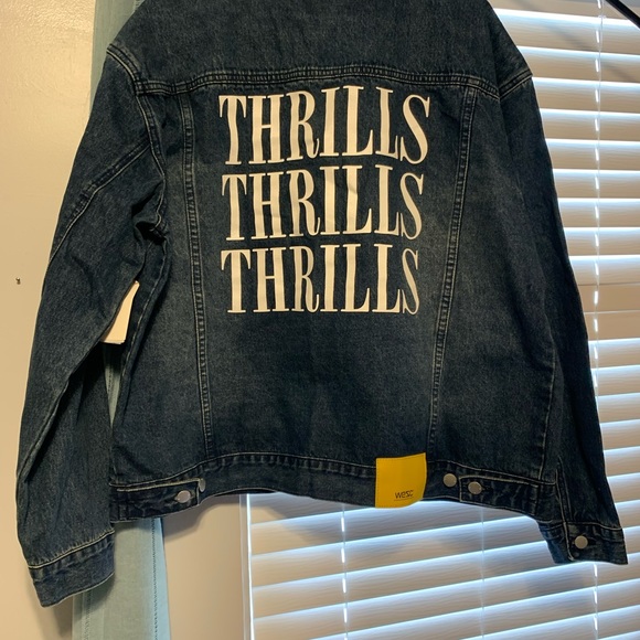 Nwt Wesc Menwoman Jean Jacket 